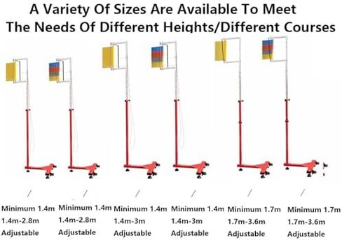 Free-Standing Jump Measurement Tester,Jump Gauge Test Stick Tool, Vertical Jump Tester, Basketball Volleyball Jump Test Assessment Tool, 1.2m-3.5m Vertical Jump TRAI in Saudi Arabia