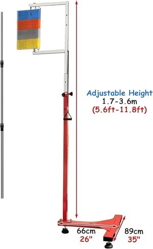 Vertical Jump Trainer Tester Vertical Jump Tester Floor Standing High Jump Training Equipment Vertical Test Jump Measurement Tester Indoor Outdoor in Saudi Arabia