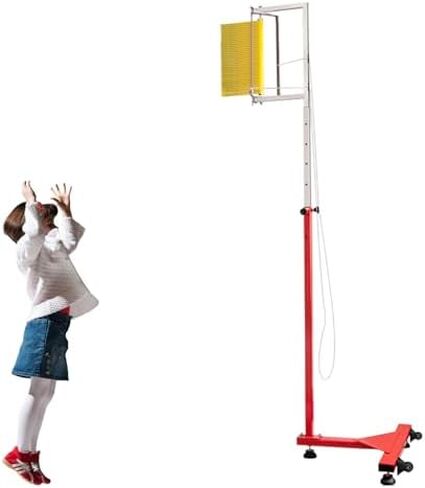 Vertical Jump Tester Equipment,Vertical Leap Measurer,Vertical Jump Trainer with Wheels Jump Tester Measurement Tool Sport Vertical Jump Pole Basketball Jump Trainin in Saudi Arabia