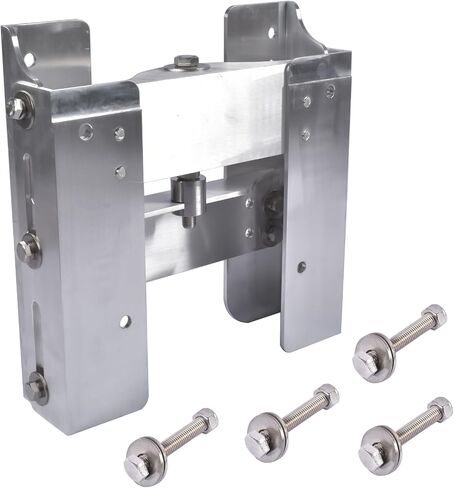 Adjustable 4'' Set Back Jack Plate Manual Power Lift Transom Outboard Boat Motor Replacement for Outboard Boat Motors GELUOXI in Saudi Arabia