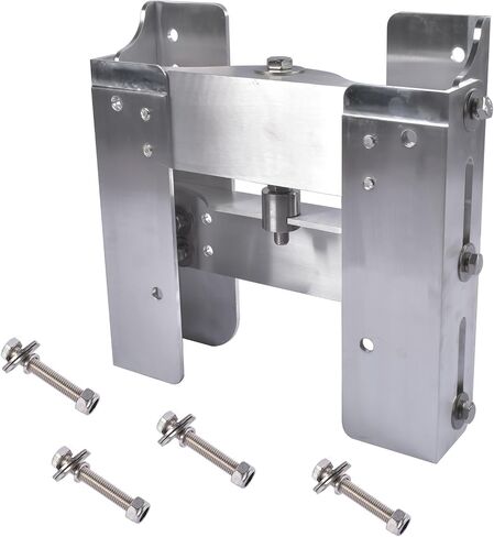 Adjustable 4'' Set Back Jack Plate Manual Power Lift Transom Outboard Boat Motor Replacement for Outboard Boat Motors GELUOXI in Saudi Arabia