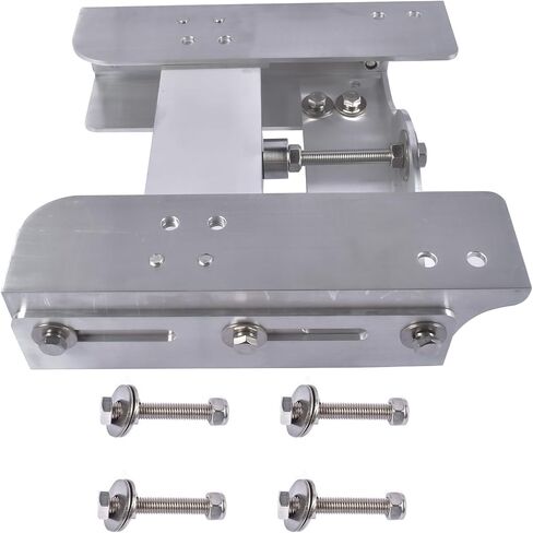 Adjustable 4'' Set Back Jack Plate Manual Power Lift Transom Outboard Boat Motor Replacement for Outboard Boat Motors GELUOXI in Saudi Arabia