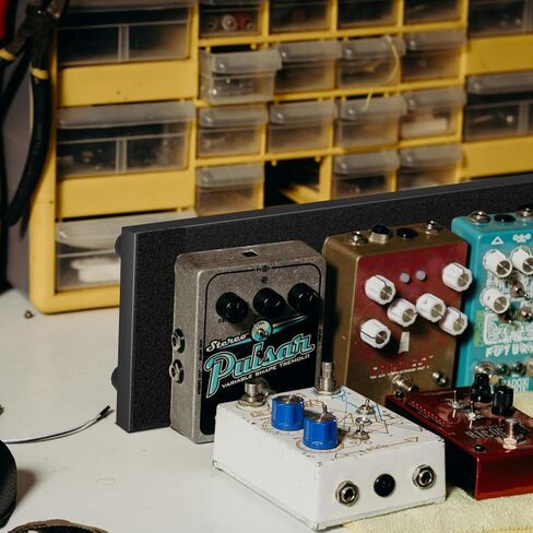 14 ''x 5.5'' سبائك الألومنيوم الغيتار دواسة مجلس 0.8lb إطارات دراجة تسلق الجبال خفيفة الوزن تأثير صغير Pedalboard مع حقيبة حمل in Kuwait