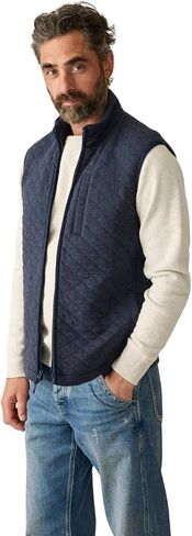 Faherty Men's Epic Quilted Fleece Vest in Saudi Arabia