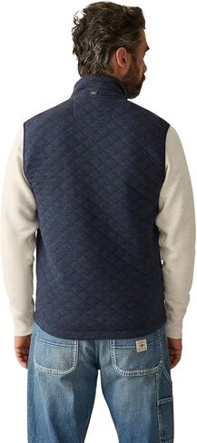 Faherty Men's Epic Quilted Fleece Vest in Saudi Arabia