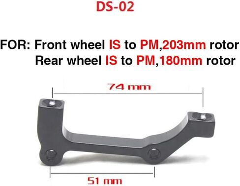 ZTTO MTB Disc Brake Adapter is PM to PM 140/160/180/203mm, Disc Brake Spacer CPS Washer Adaptor Aluminum Alloy in Saudi Arabia