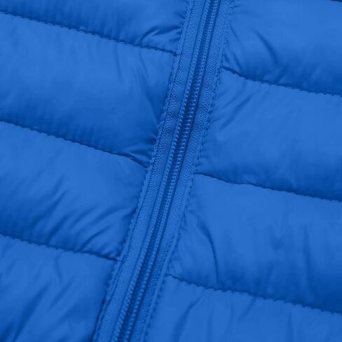 Girls Puffer Jacket with Hood Warm Lightweight Water Resistant Winter Coat Trendy Quilted Jackets Outwear 4-12 Years in Saudi Arabia