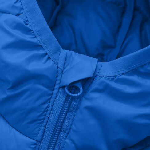 Girls Puffer Jacket with Hood Warm Lightweight Water Resistant Winter Coat Trendy Quilted Jackets Outwear 4-12 Years in Saudi Arabia
