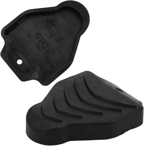 LOOK DELTA Black LOOK DELTA Pedal Locks Protective Cover for Fixed and Floating Locks, Lightweight and Compact Design, Easy to Attach/Remove Prevents Mud Build-Up, Increase Comfort in Saudi Arabia