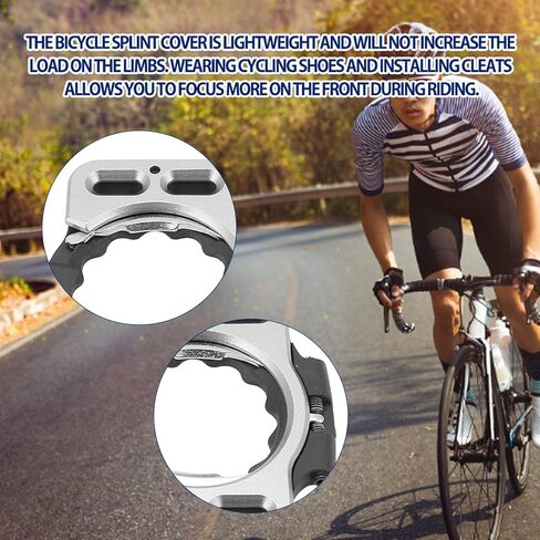 Bike Cleat Covers, Replacement Bike Cleats, Quick Release Pedals Clip, 1 Pair Cycling Cleats for X1 X2 X5 in Saudi Arabia