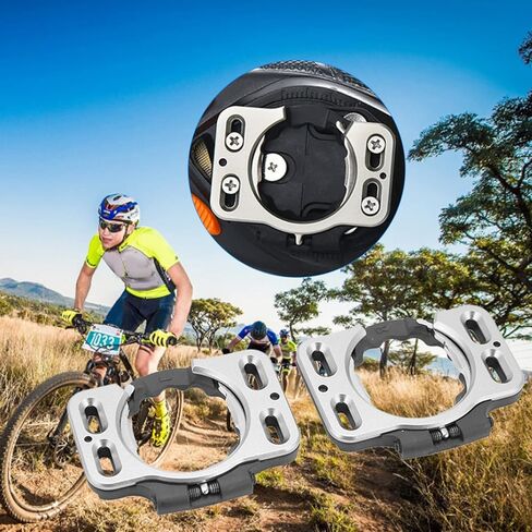 Bike Cleat Covers, Replacement Bike Cleats, Quick Release Pedals Clip, 1 Pair Cycling Cleats for X1 X2 X5 in Saudi Arabia