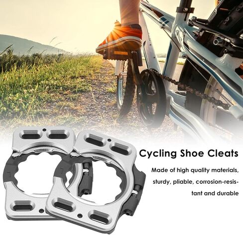 Bike Cleat Covers, Replacement Bike Cleats, Quick Release Pedals Clip, 1 Pair Cycling Cleats for X1 X2 X5 in Saudi Arabia