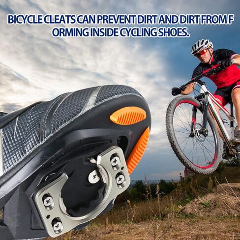 Bike Cleat Covers, Replacement Bike Cleats, Quick Release Pedals Clip, 1 Pair Cycling Cleats for X1 X2 X5 in Saudi Arabia