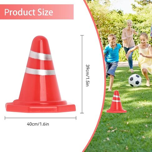 Traffic Cone, 50Pcs Sport Training Agility Marker Plastic RC Remote Control Car Training Toys Mini Football Basketball Drills Multipurpose Practice for Kids Children in Saudi Arabia