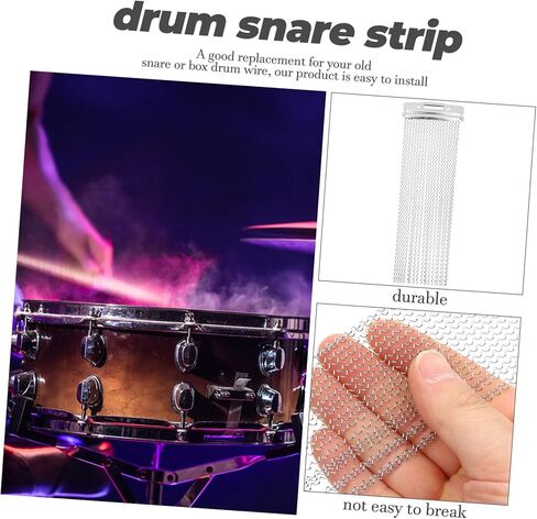 حزام سلكي للطبلة من ستراند مع لوحات نهاية مضادة للاختناق، سلسلة كمين قوية لاستبدال أداة الإيقاع، سهلة التجميع لقارعي الطبول in Kuwait