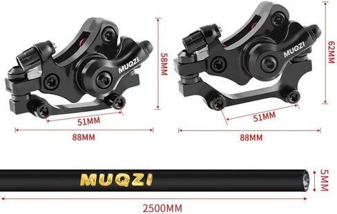 Bike, Disc Brake Caliper, Line Pulling, Bicycle Disc Brake, Mechanical, Disc Brakes for Folding Bikes in Saudi Arabia