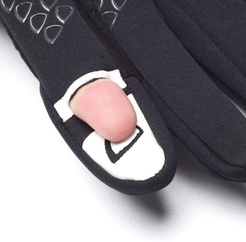 THRMOZ Deep Winter Cycling Gloves – Thermal Bike Gloves with Fold-Out Windproof Shell, Touchscreen Fingers, YKK Zipper – Cold Weather Cycling Gear for Men & Women in Saudi Arabia