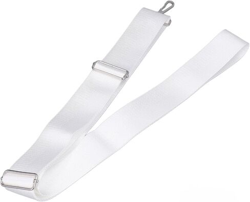 Tennis Net Centre Strap Gear Height Tennis Mesh Bands Stainless Steel Buckle White White in Saudi Arabia