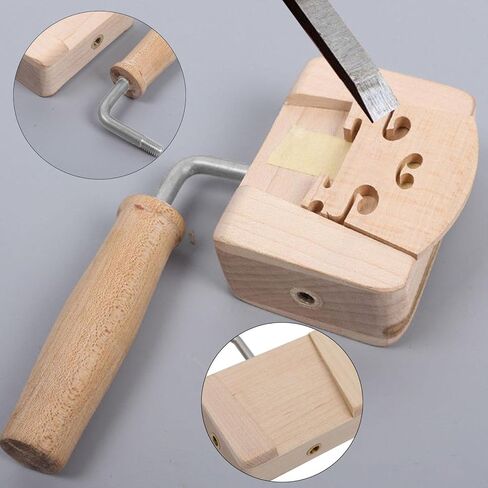 Violin Bridge Hold Clamp Wood Bridge Tray for Viola Cello Musical Instrument in Kuwait