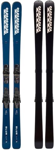 K2 Blur 79 Men's All Mountain Skis w/Quikclik Free Bindings in Kuwait