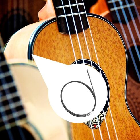 Zerodeko 12pcs Guitar Binding Purfling Strip Abs Material Protective Decorative Edge Inlay for Acoustic Classical Guitar and Ukulele in Saudi Arabia