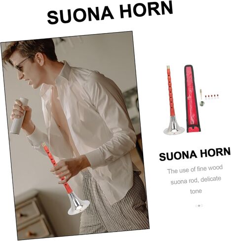BESPORTBLE Beginner Friendly Suona Professional Chinese Instrument Portable Wood Wind Music in Saudi Arabia