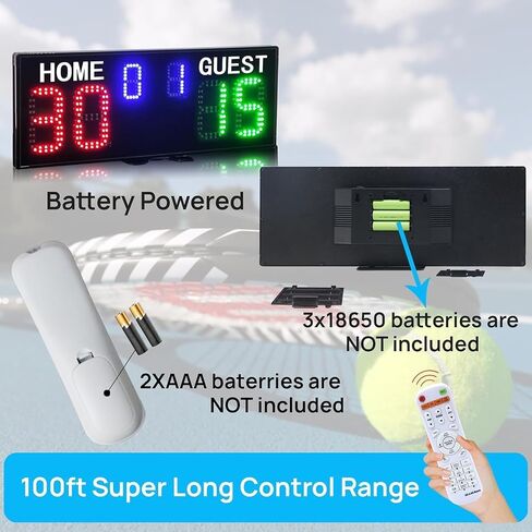 YZ LED لوحة النتائج الإلكترونية مع التحكم في الساعة، لوحة النتائج الرقمية مع جهاز التحكم عن بعد، كرة السلة المحمولة لوحة النتائج، حارس النتيجة الرقمية للتنس للشبكة، لوحة النتائج للألعاب في الهواء الطلق الكرة الطائرة / كرة القدم in Kuwait