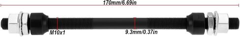M10 Bicycle Hollow Axle Multiple Speed Rear Hub Axle for MTB Bike Road Bike in Saudi Arabia