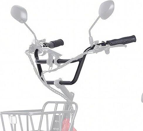 Cruiser Handlebar Handlebar Bicycle Parts 25mm Universal Fits Bikes Bar for E Tricycle, Cruiser, MTB Mountain Bike Black in Saudi Arabia