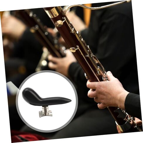 BESPORTBLE 1pc Professional Bassoon Big Tube Hand Rest Handle Base Set Black Ergonomic Wrist Support Pad for Bassoon Players in Saudi Arabia