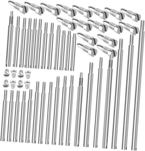 1Set Bassoon Repair Kit Durable Instrument Repair Accessories for Wind Instruments Includes Rods Screws Pads Lightweight Multipurpose Repair Tool in Saudi Arabia