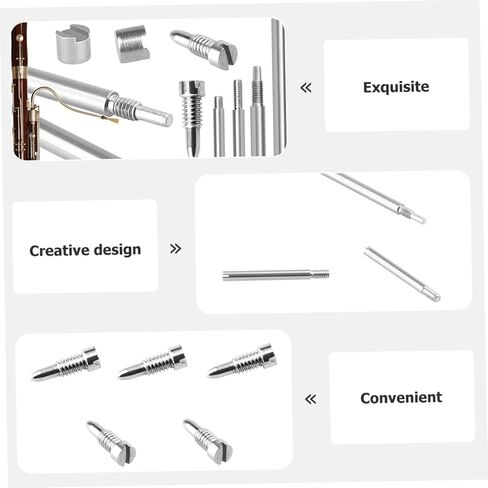 1Set Bassoon Repair Kit Durable Instrument Repair Accessories for Wind Instruments Includes Rods Screws Pads Lightweight Multipurpose Repair Tool in Saudi Arabia