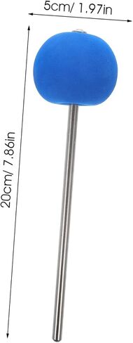 Vaguelly Bass Drum Hammer Head Adjustable Double Pedal Beater for Bass Drum Pedal Accessories Compatible in Saudi Arabia