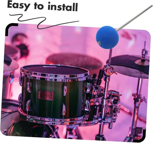 Vaguelly Bass Drum Hammer Head Adjustable Double Pedal Beater for Bass Drum Pedal Accessories Compatible in Saudi Arabia