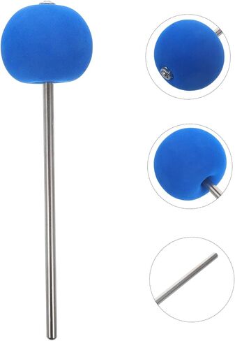 Vaguelly Bass Drum Hammer Head Adjustable Double Pedal Beater for Bass Drum Pedal Accessories Compatible in Saudi Arabia
