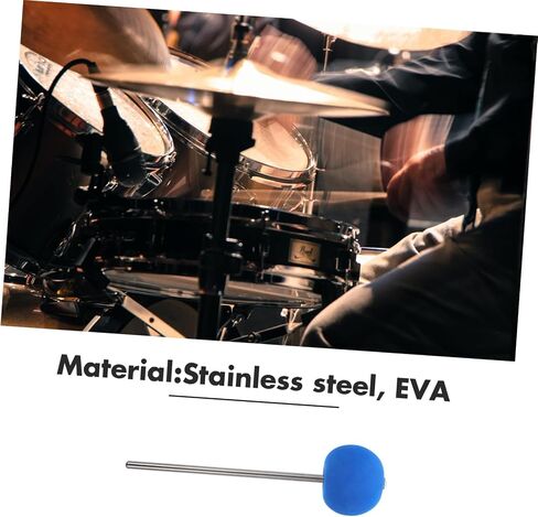 Vaguelly Bass Drum Hammer Head Adjustable Double Pedal Beater for Bass Drum Pedal Accessories Compatible in Saudi Arabia
