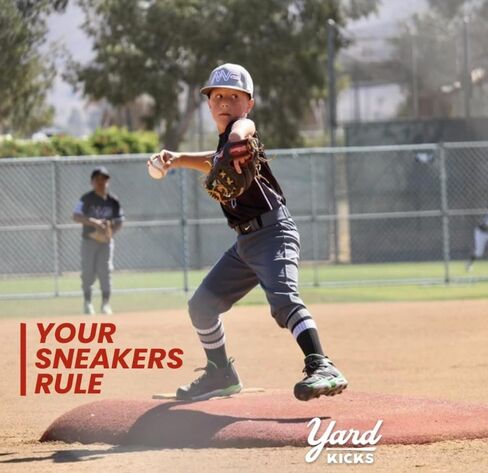 Yardkicks Baseball Cleats Kit: DIY Metal Softball Studs for Your Shoes - Transform Sneakers into Custom Cleats - Unisex Spikes - 20 Studs - Ideal Gift for Ball Players & Kids to Boost Field Traction in Saudi Arabia