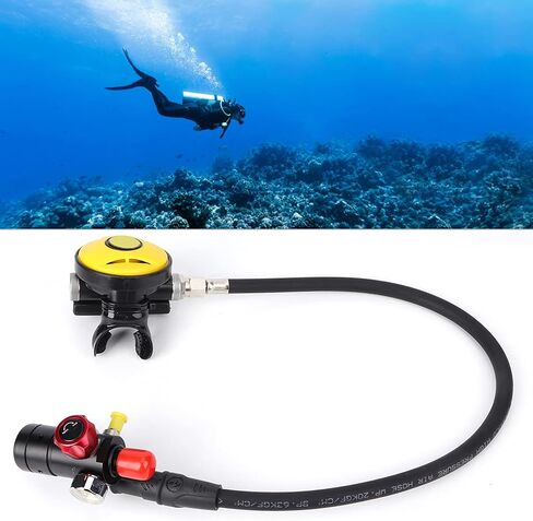 Breathing Scuba Valve Aluminum Alloy S400 Snorkeling Dive Equipment in Saudi Arabia