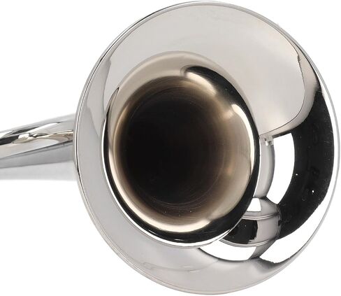 Bugle, Brass Cavalry Trumpet BB Key with Gold Plated Surface, for Military Orchestra School Band Festival Performance in Saudi Arabia