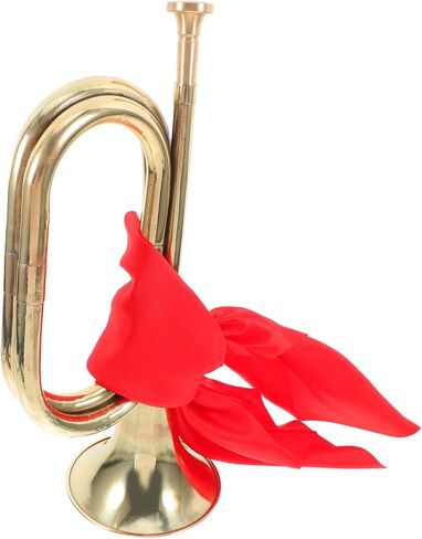 Military Bugle Trumpet for Beginners with Comfortable Grip and Clear Tone Performance Instrument for School Band Teens and Orchestra Players in Saudi Arabia