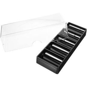 Yardwe Poker Chip Holder Case Acrylic Chip Box Storage Compartment Tidy Case Portable in Kuwait