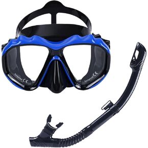+2.0 to +5.0 Hyperopia Diving Mask Farsighted with Tempered Glass Lenses, Gear for Men Women in Kuwait