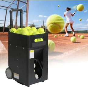 Tennis Ball Machine with Remote, 50-Ball Capacity, 60km/h Speed – Ideal Tennis Training Device for Beginners & Intermediate Players, Enhance Skills & Practice Efficiency in Kuwait