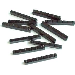 10 قطع من صواميل الجيتار الكلاسيكي بلاستيك 52.5 × 6 × 9.3-8.8 أسود in Kuwait