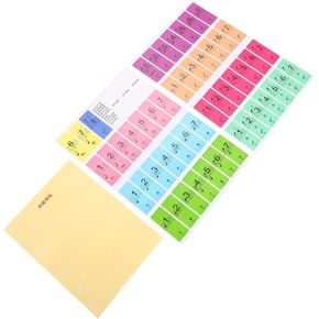 2pcs Electric Piano Keyboard Sticker Piano Accessories Beginner Decals in Kuwait