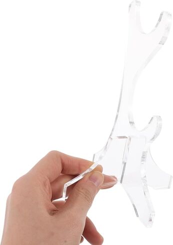 حامل فلوت أكريليك شفاف حامل عرض منظم سطح المكتب الرأسي لآلات النفخ الخشبية فلوت الكلارينيت للتخزين الموفر للمساحة in Kuwait