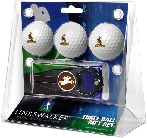 حزمة هدايا كرة جولف من LinksWalker مقاس 3 مع أداة Divot لخدعة القبعة in Kuwait