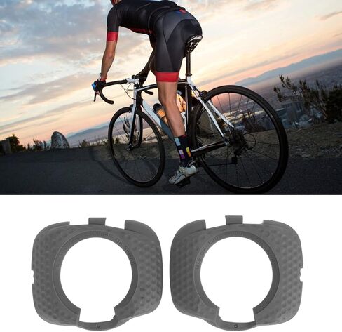 1 Pair Rubber Cleats Pedal Cover, Attach and Remove, Prevents Mud Build up Cleat Cover, for Zero Aero in Saudi Arabia