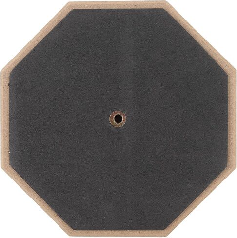 Practice Drum Pad, 8 Inch Rubber Silent Exercise Pads Set Mat for Adult Kids with 2 Pairs of Drumsticks (Grey) in Saudi Arabia