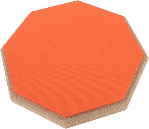 Practice Drum Pad, 8 Inch Rubber Silent Exercise Pads Set Mat for Adult Kids with 2 Pairs of Drumsticks (Grey) in Saudi Arabia